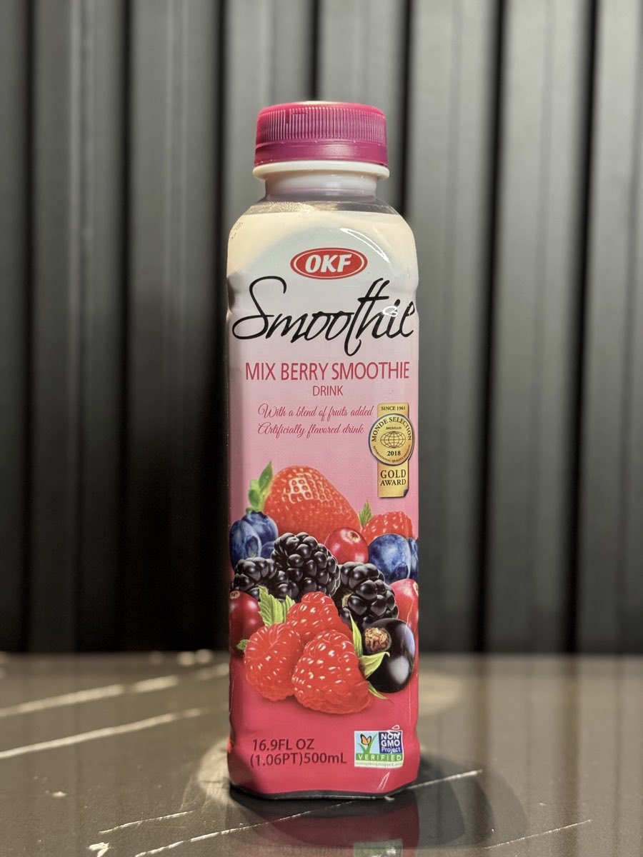 Mix Berry OKF Korean smoothie bottle